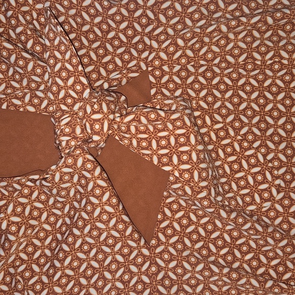 House of Harlow 1960 Vincenza Maxi Dress Geo Tile Print Size S - Picture 5 of 16